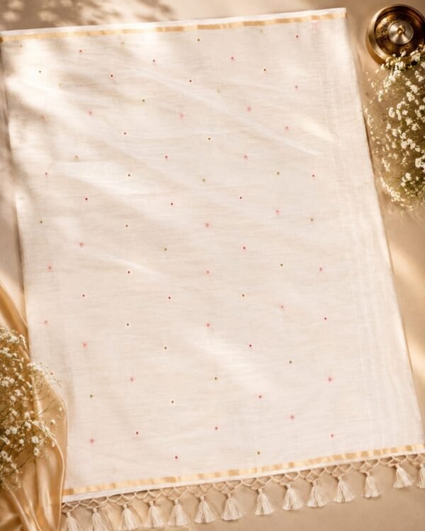225 MUNGA COTTON - HALF WHITE