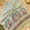 CHIRALA COTTON SAREE - Pista Green