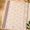 CHIRALA COTTON SAREE - HALF WHITE