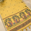 CHIRALA COTTON SAREE - Mustard Yellow