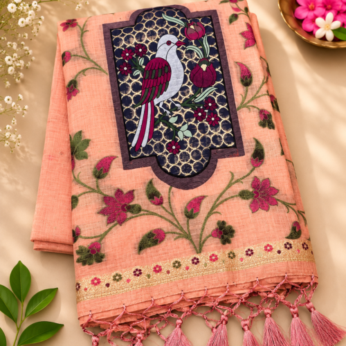 MUNGA COTTON  - Peach Pink