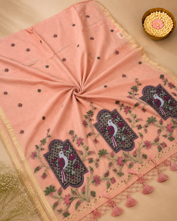 MUNGA COTTON  - Peach Pink