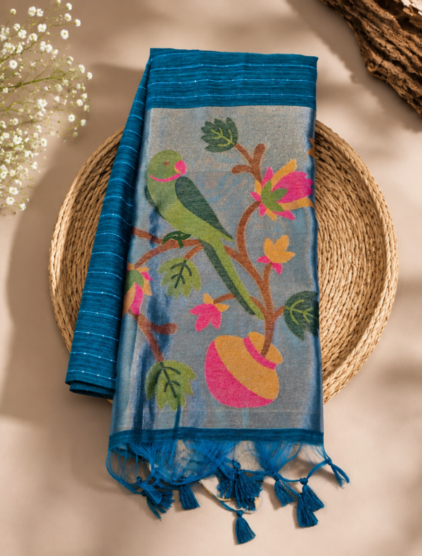 MUNGA COTTON - Teal Blue