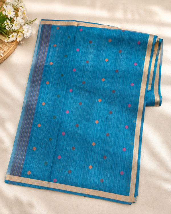 MUNGA COTTON - Teal Blue
