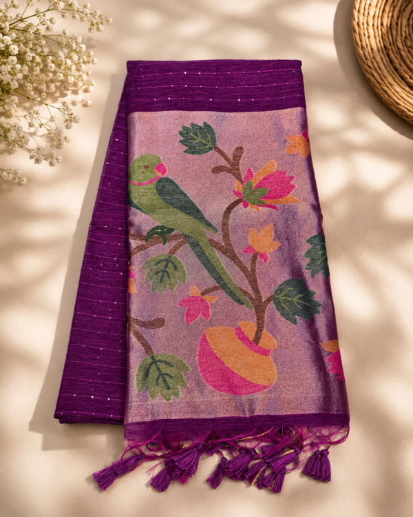 MUNGA COTTON - Royal Purple