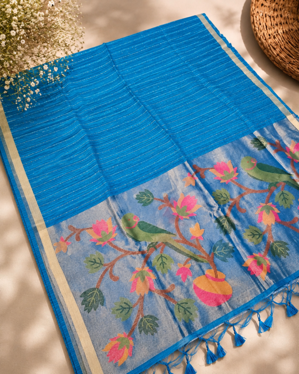 MUNGA COTTON - Teal Blue