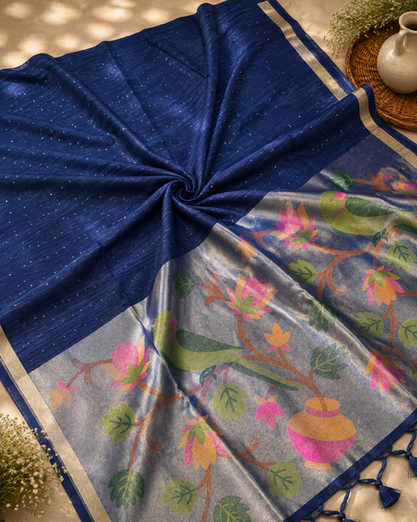 MUNGA COTTON - Navy Blue