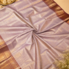 SEMI KANCHIPURAM SILK - Lavender