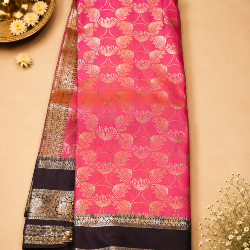 ChatGPT Image Aug 30, 2026, 12_24_56 PM SEMI KANCHIPURAM SILK - Rani Pink