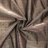 SOFT SILK - Black with Grey & Antique Gold Checks
