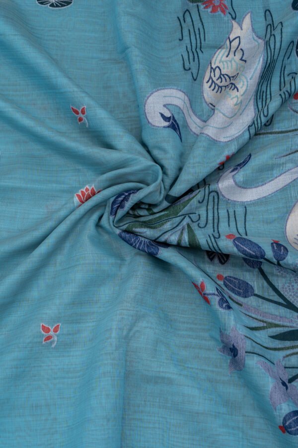CHIRALA COTTON - AQUA BLUE