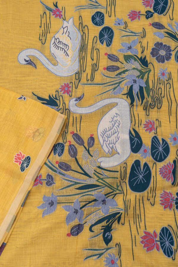 CHIRALA COTTON -  MUSTARD YELLOW