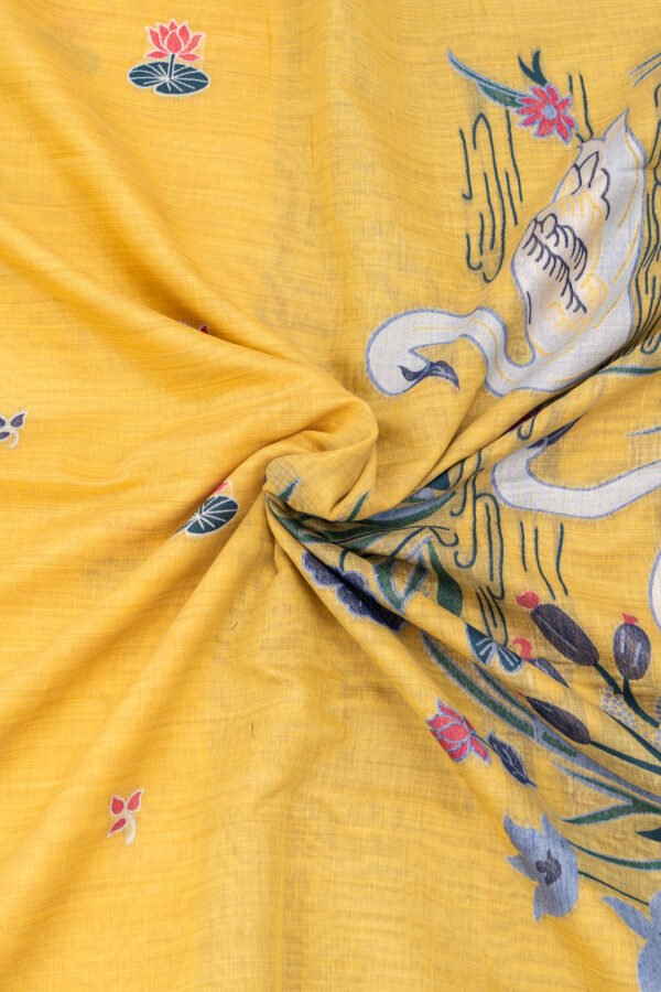 CHIRALA COTTON -  MUSTARD YELLOW