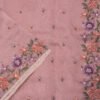 _DSC5867 ORGANZA SAREE - Dusty Rose Pink