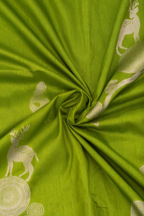 SEMI TUSSER - Parrot Green