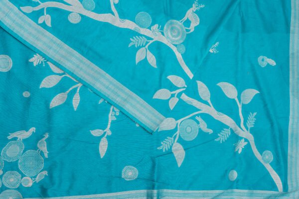 SEMI TUSSER - Teal Blue