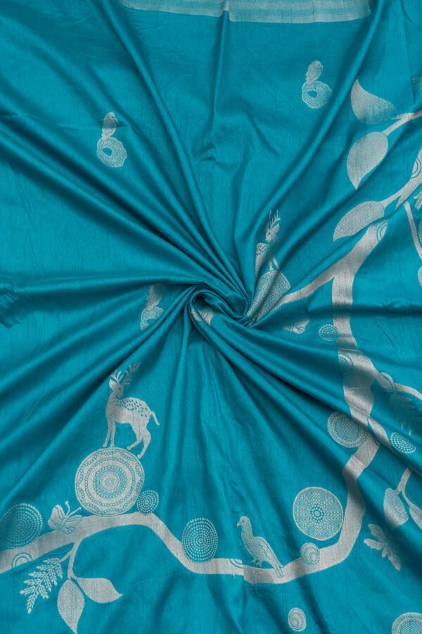 SEMI TUSSER - Teal Blue