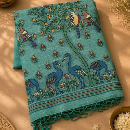 CHIRALA COTTON - Sea Green