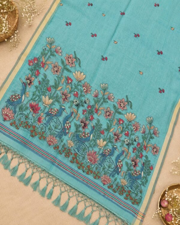 CHIRALA COTTON - SEA GREEN
