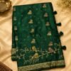 BANARAS SATIN  - GREEN
