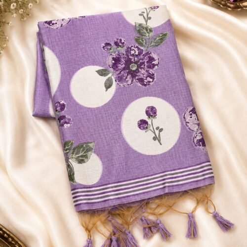 CHIRALA COTTON - LIGHT VOILET
