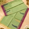 IMG-20260801-WA0030 COTTON SAREES - Pista Green