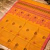 COTTON SAREES - Mustard Orange
