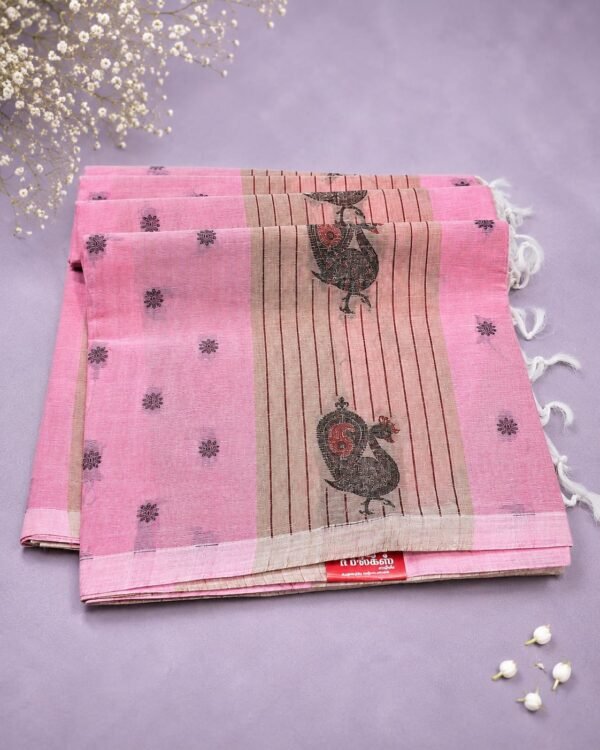 IMG-20260801-WA0040 COTTON SAREES - Baby Pink