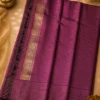 Kancheepuram Silks Sarees - Lilac With Maroon (2) Kancheepuram Silks Sarees - Lilac With Maroon