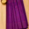 Kancheepuram Silks Sarees - Purple With Green