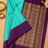 Kancheepuram Silks Sarees - Purple With Green
