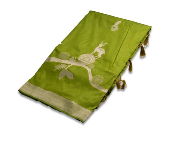 SEMI TUSSER - Parrot Green