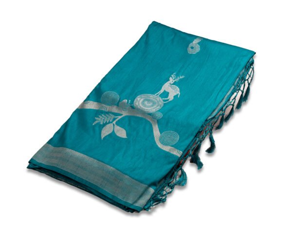 SEMI TUSSER - Teal Blue