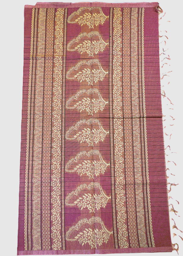PURE COTTON SAREES - Dusty Rose