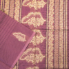 PURE COTTON SAREES - Dusty Rose