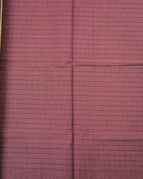 PURE COTTON SAREES - Dusty Rose