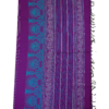 02 PURE COTTON SAREES - Deep Purple