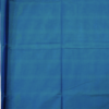 PURE COTTON SAREES - Teal Blue with Silver Grey