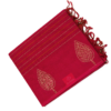 025 PURE COTTON SAREES - Deep Crimson with Antique Gold