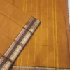 CHETTINAD COTTON SAREES  - Mustard Orange