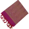 PURE COTTON SAREES - Deep Magenta with Antique Gold