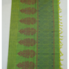 14 PURE COTTON SAREE - Parrot Green