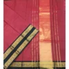 CHETTINAD COTTON SAREES  - Wine Red