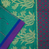 PURE COTTON SAREES - Teal Green