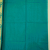 PURE COTTON SAREES - Teal Green