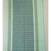 PURE COTTON SAREES - Mint Green with White & Charcoal Grey