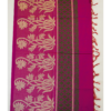 PURE COTTON SAREES - Rani Pink