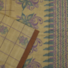 3 PURE COTTON SAREE - Soft beige