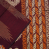 PURE COTTON SAREE - Deep Wine