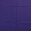 38 PURE COTTON SAREE - Royal Violet with Teal Blue